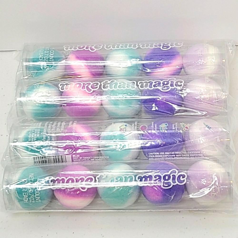 Lot Of 4 Sets More Than Magic Bath Bomb